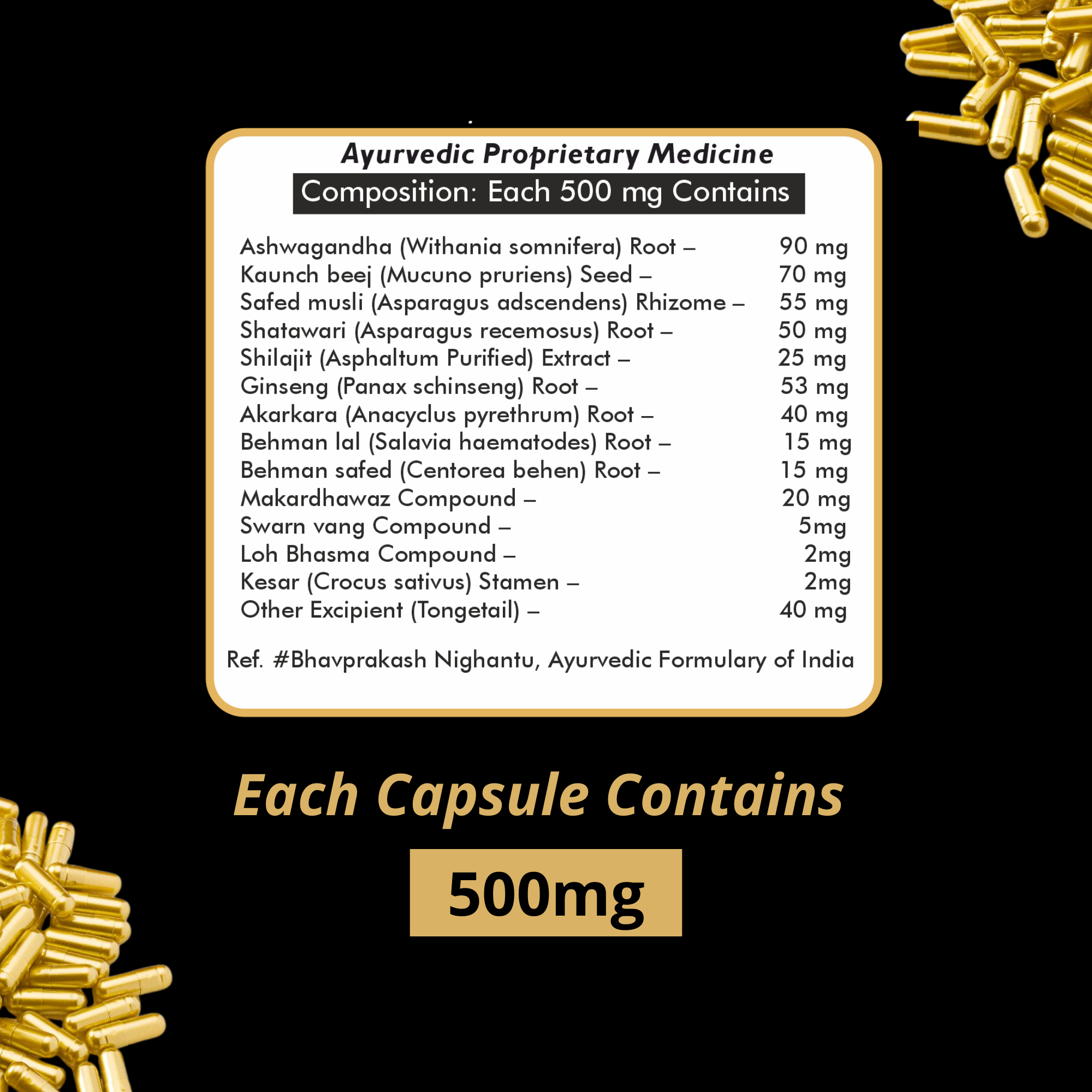 Vitality Gold Capsules