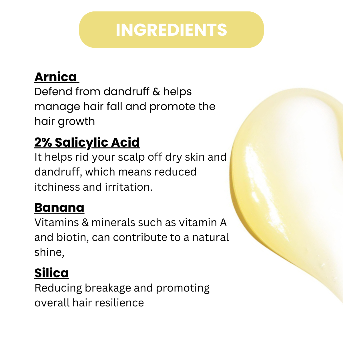 Mountain's Arnica - Arnica Montana Shampoo For Dandruff