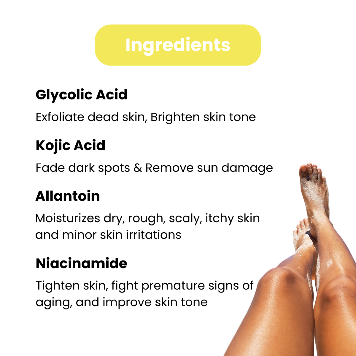 Glycoclear Detan Wipe Off Cream